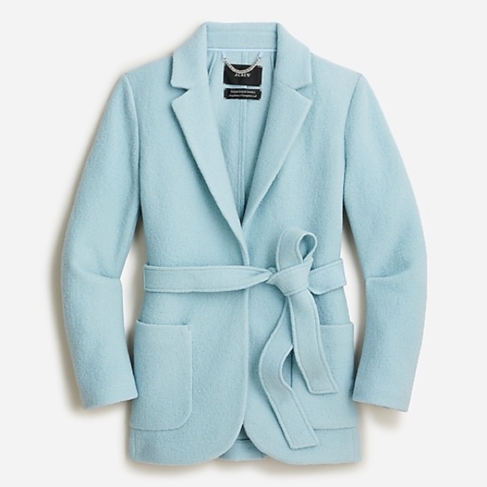 J Crew Wrap blazer-jacket in Italian boiled wool
Item BJ984